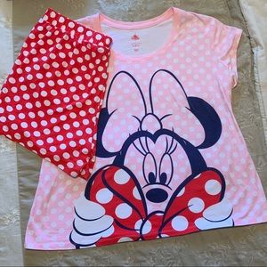 XL Minnie Mouse Pajama Set